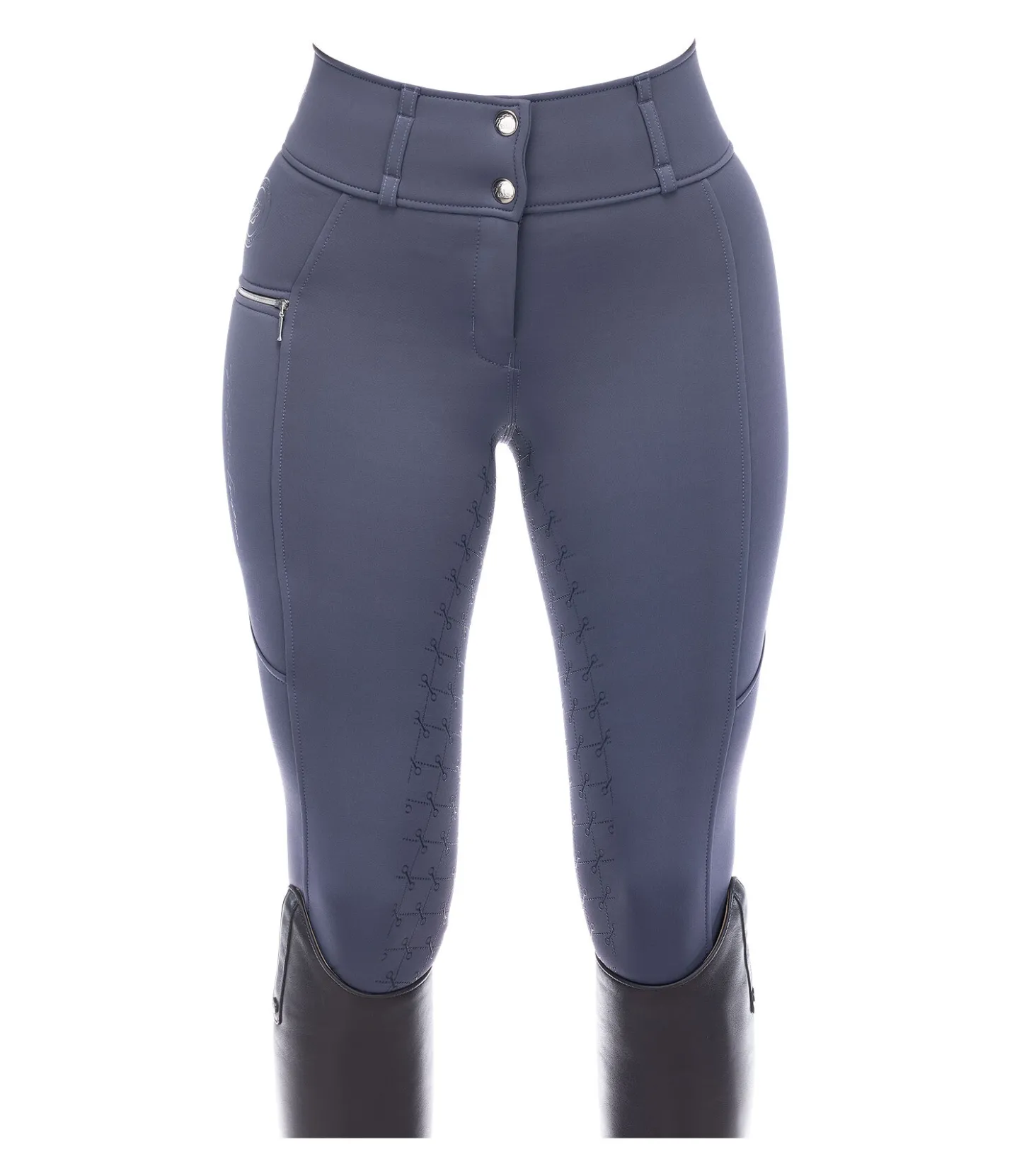 Felix Bühler Pantalon d'équitation thermique hybride à fond intégral grip Cheyenne ciel nuageux Best