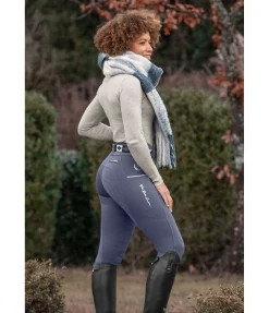 Felix Bühler Pantalon d'équitation thermique hybride à fond intégral grip Cheyenne ciel nuageux Best