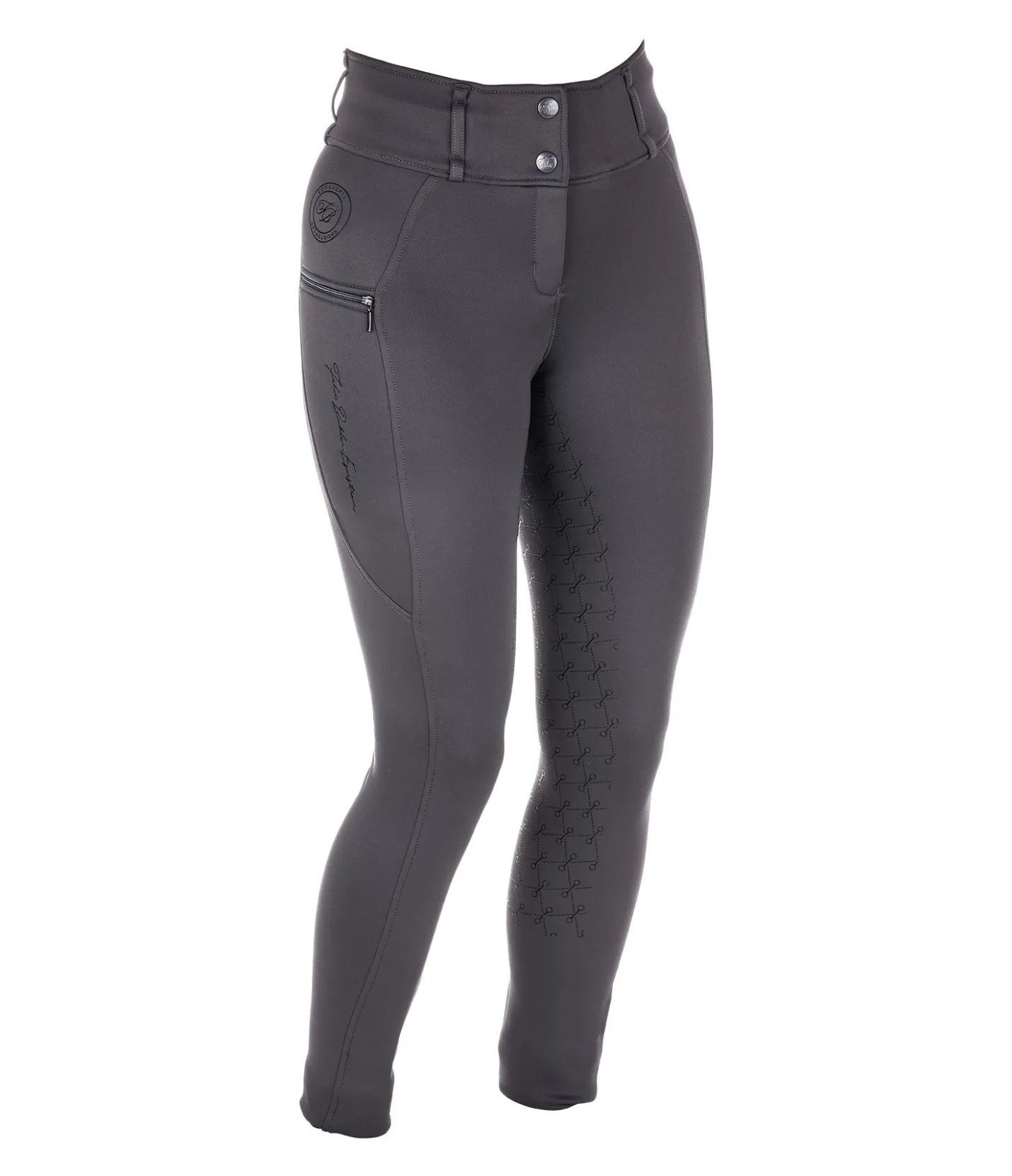 Felix Bühler Pantalon d'équitation thermique hybride à fond intégral grip Cheyenne carbone Online