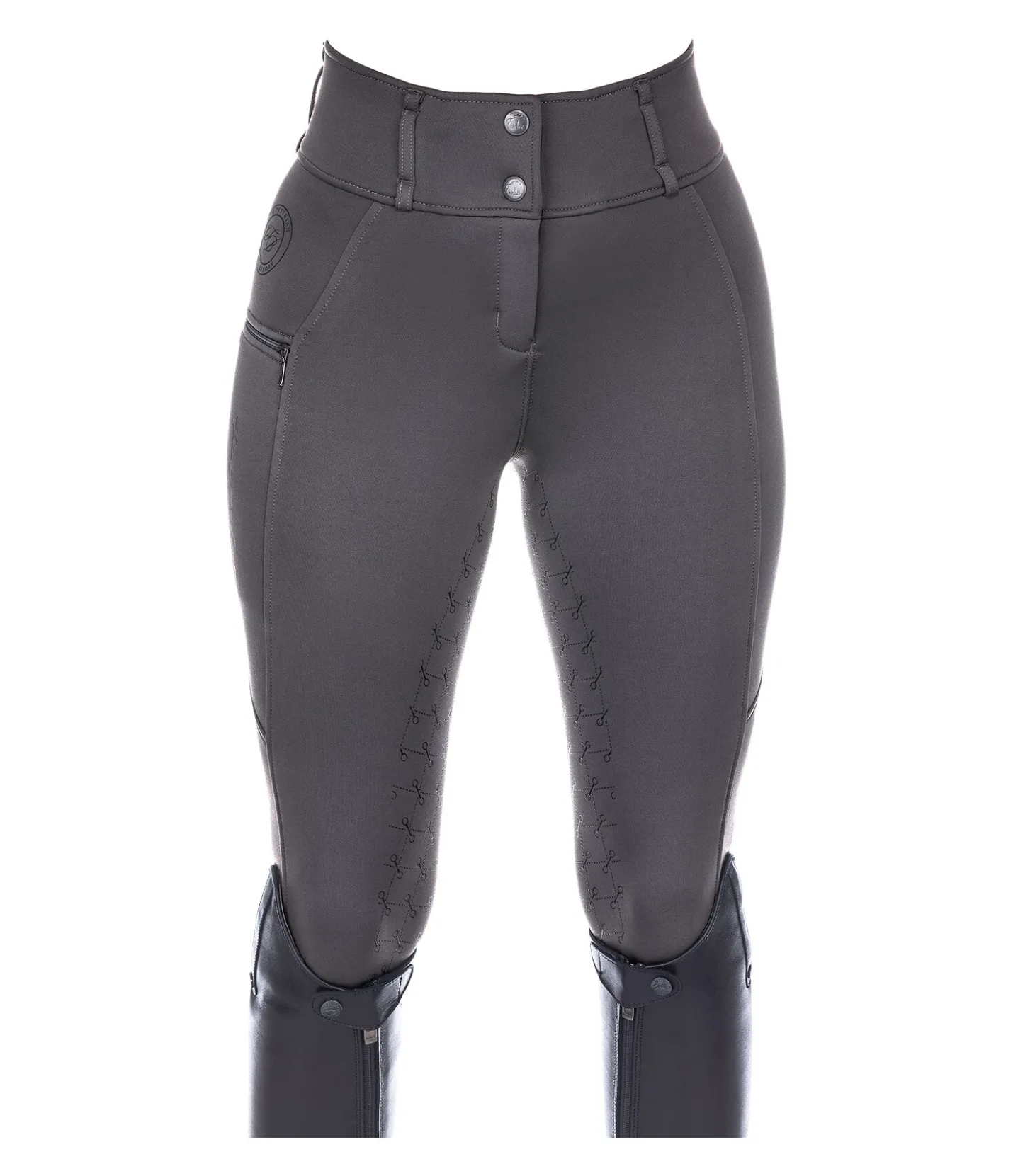 Felix Bühler Pantalon d'équitation thermique hybride à fond intégral grip Cheyenne carbone Online
