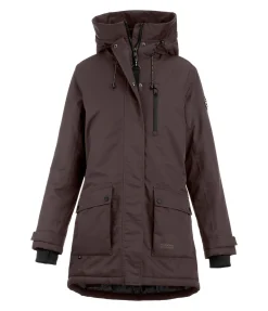 Felix Bühler Parka d'équitation technique à capuche Anouk chocolat noir Hot