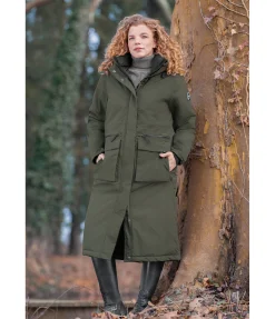 Felix Bühler Parka longue à capuche Claudi vert sapin Best