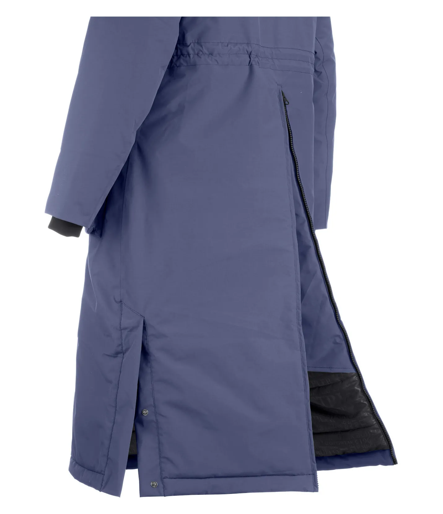 Felix Bühler Parka longue à capuche Claudi ciel nuageux New