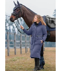 Felix Bühler Parka longue à capuche Claudi ciel nuageux New