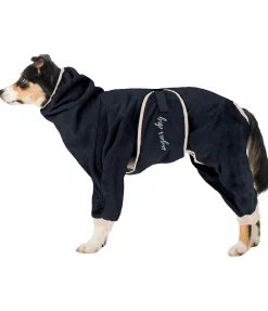 sugar dog Peignoir pour chien Allover Dry navy Hot