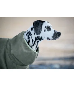sugar dog Peignoir pour chien Allover Dry matcha foncé New