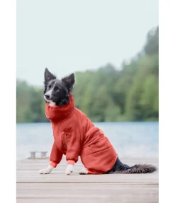 sugar dog Peignoir pour chien Allover Dry gingembre orange Best