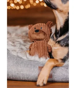 sugar dog Peluche ours pour chien Bruno marron foncé