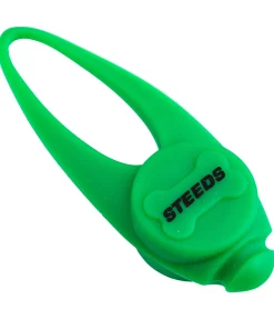STEEDS Pendentif LED en silicone Flash vert