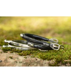 SILK STEEL Éperons Shorty argenté Clearance