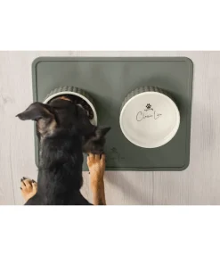 sugar dog Plateau pour gamelles en silicone pour chien Salinas olive antique Online