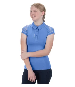 Felix Bühler Polo Enfant Daisy II bleu Ibiza Outlet