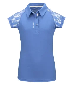 Felix Bühler Polo Enfant Daisy II bleu Ibiza Outlet