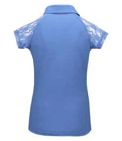 Felix Bühler Polo Enfant Daisy II bleu Ibiza Outlet