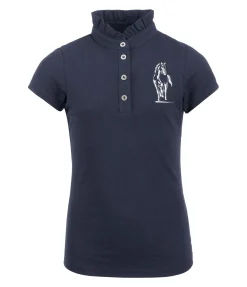 STEEDS Polo enfant Susa marine Hot