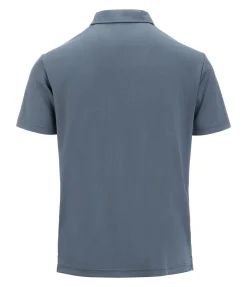 Felix Bühler Polo technique homme Denver bleu fumée Clearance
