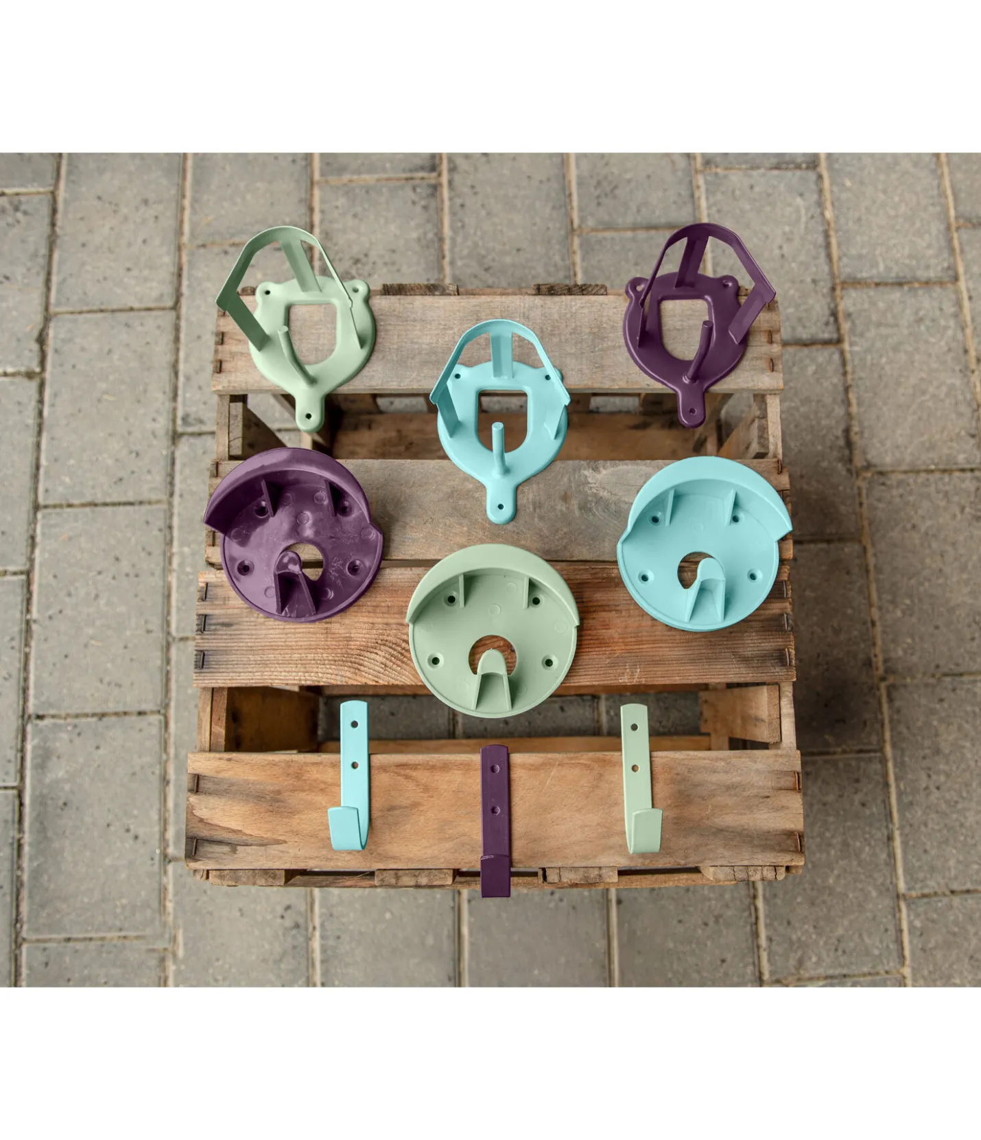 SHOWMASTER Porte-brides plastique noir-violet Outlet
