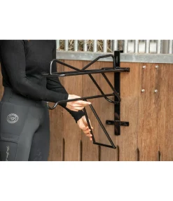 SHOWMASTER Porte-selle Competition noir Hot