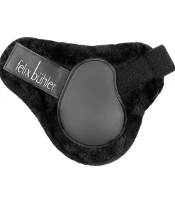 Felix Bühler Protège-boulets en TPU avec polaire Teddy noir/noir Clearance