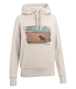 FENGUR Pull à capuche Jondis sable blanc Online