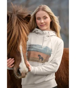 FENGUR Pull à capuche Jondis sable blanc Online