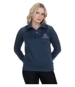 FENGUR Pull col camionneur Floro bleu nuit Online