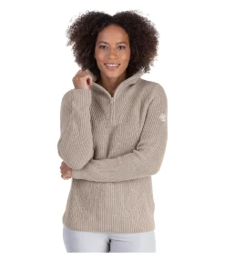 Felix Bühler Pull en maille Madleen champagne Outlet