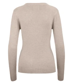 Felix Bühler Pull en maille Nela champagne Sale