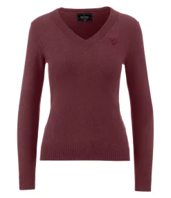 Felix Bühler Pull en maille Nela merlot Clearance