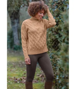 Felix Bühler Pull-over à col roulé Lea latte macchiato Outlet