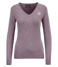 Felix Bühler Pull-over en maille Ellie mauve Hot