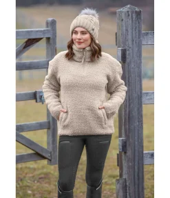 Felix Bühler Pull-over en polaire Tara champagne Clearance