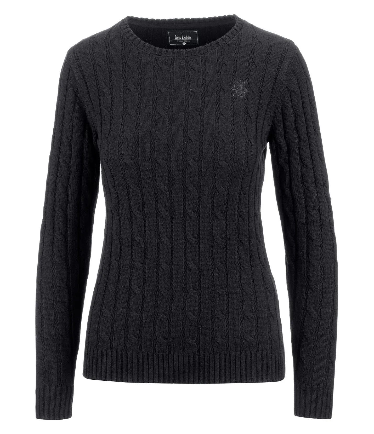 Felix Bühler Pull-over en tricot Neele noir Outlet