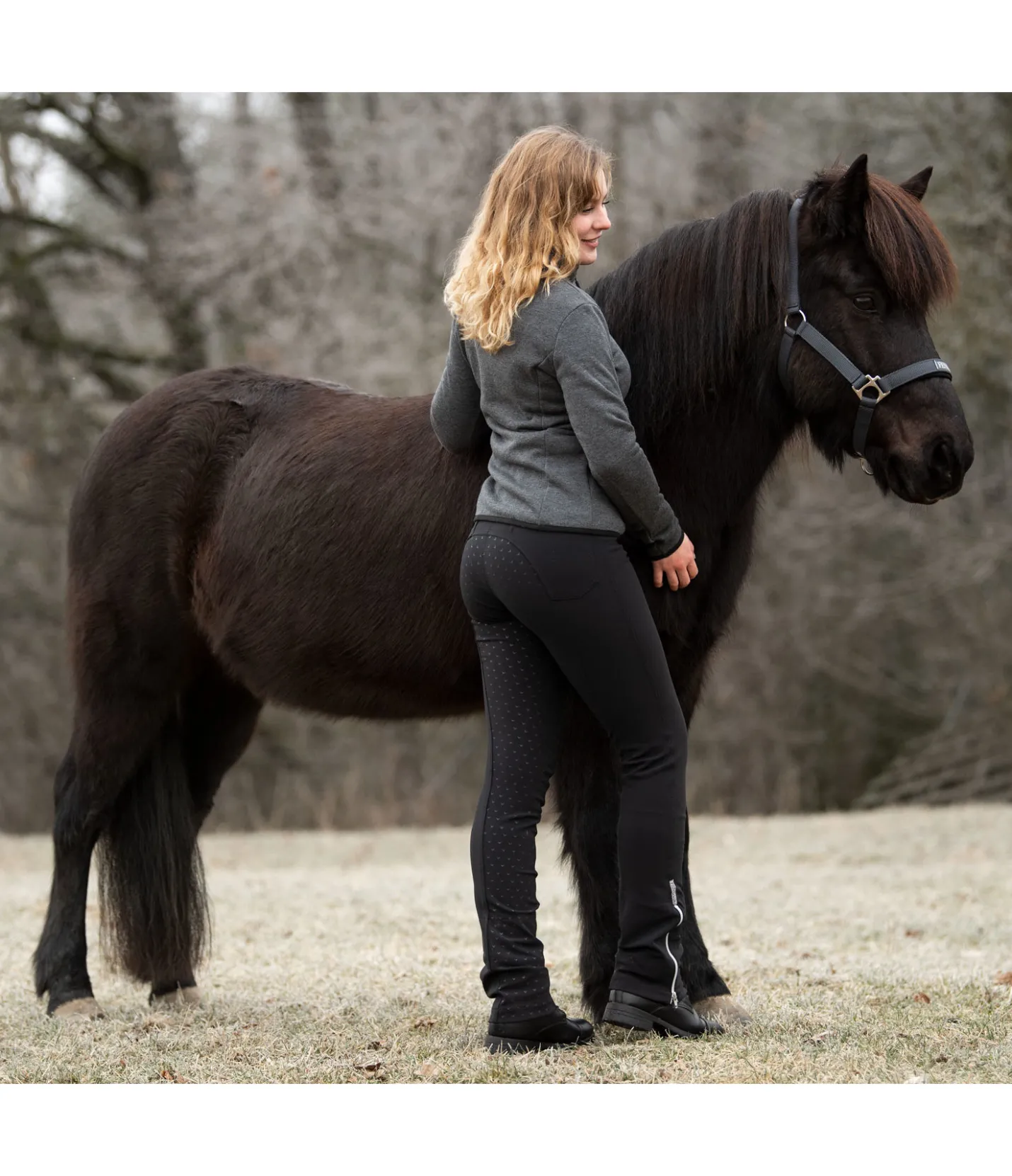 FENGUR Pull-over technique Elín noir New