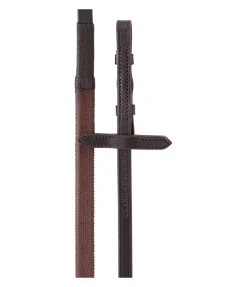 CLARIDGE HOUSE Rênes en caoutchouc Thin marron foncé Clearance