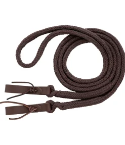 STONEDEEK Rênes en coton avec Slobber Bars marron foncé Best