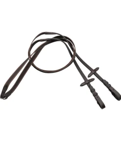 CLARIDGE HOUSE Rênes en cuir Anti-Slip marron foncé Clearance