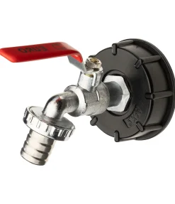 SHOWMASTER Robinet pour cuve IBC rouge New
