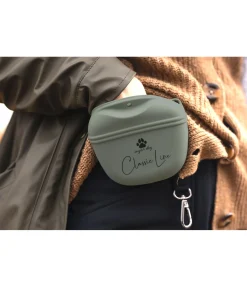 sugar dog Sac à friandises pour chien en silicone Classic Line olive antique Sale