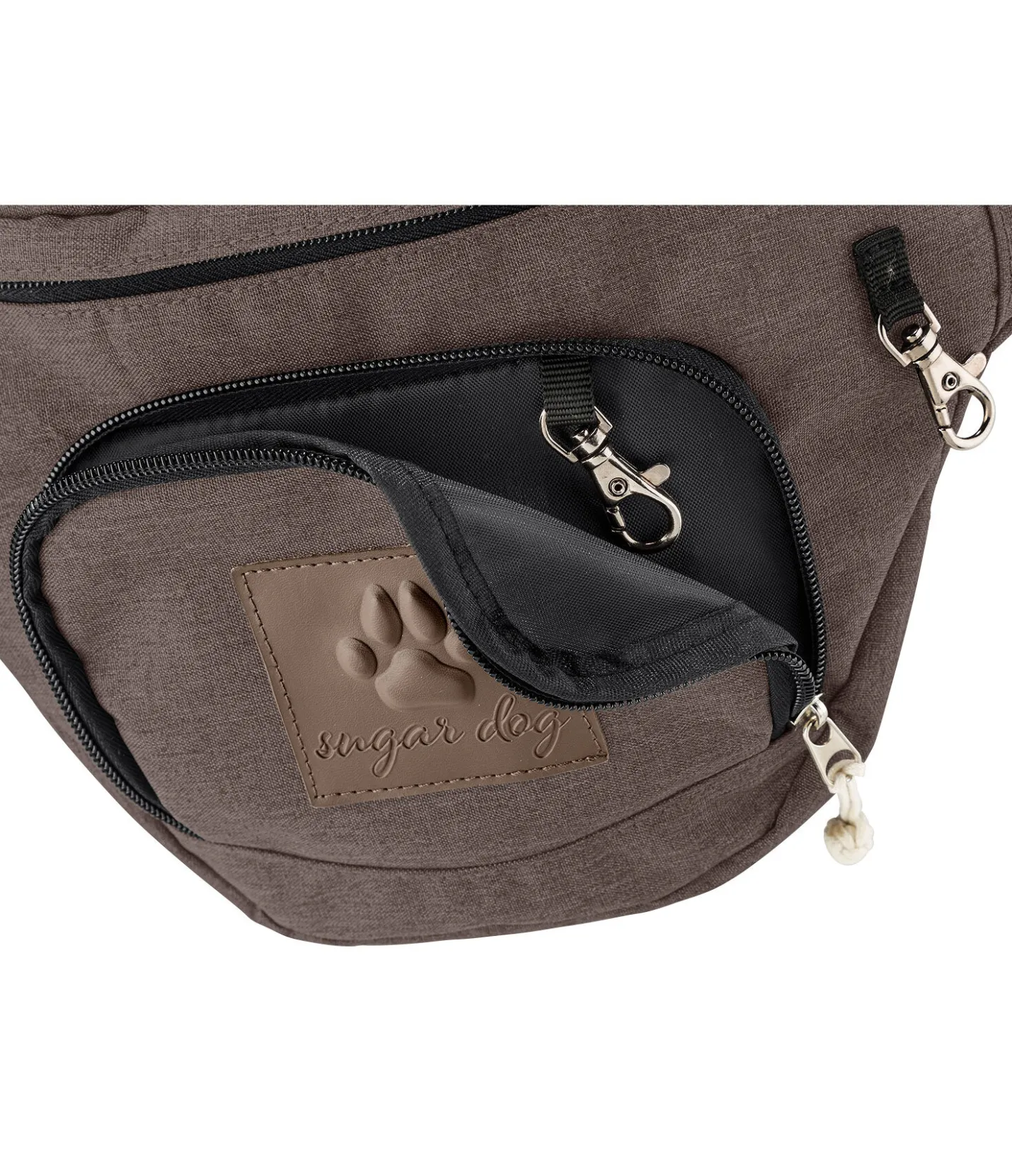 sugar dog Sac banane pour l'entraînement Agility caramel