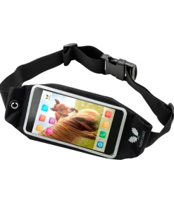 TWIN OAKS Sacoche banane pour téléphone noir Best