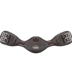Felix Bühler Sangle courte demi-lune en cuir doux brun Discount
