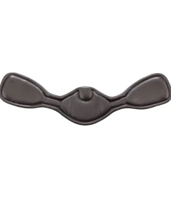 Felix Bühler Sangle courte demi-lune en cuir doux brun Discount