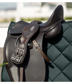 Felix Bühler Sangle courte demi-lune en cuir doux brun Discount