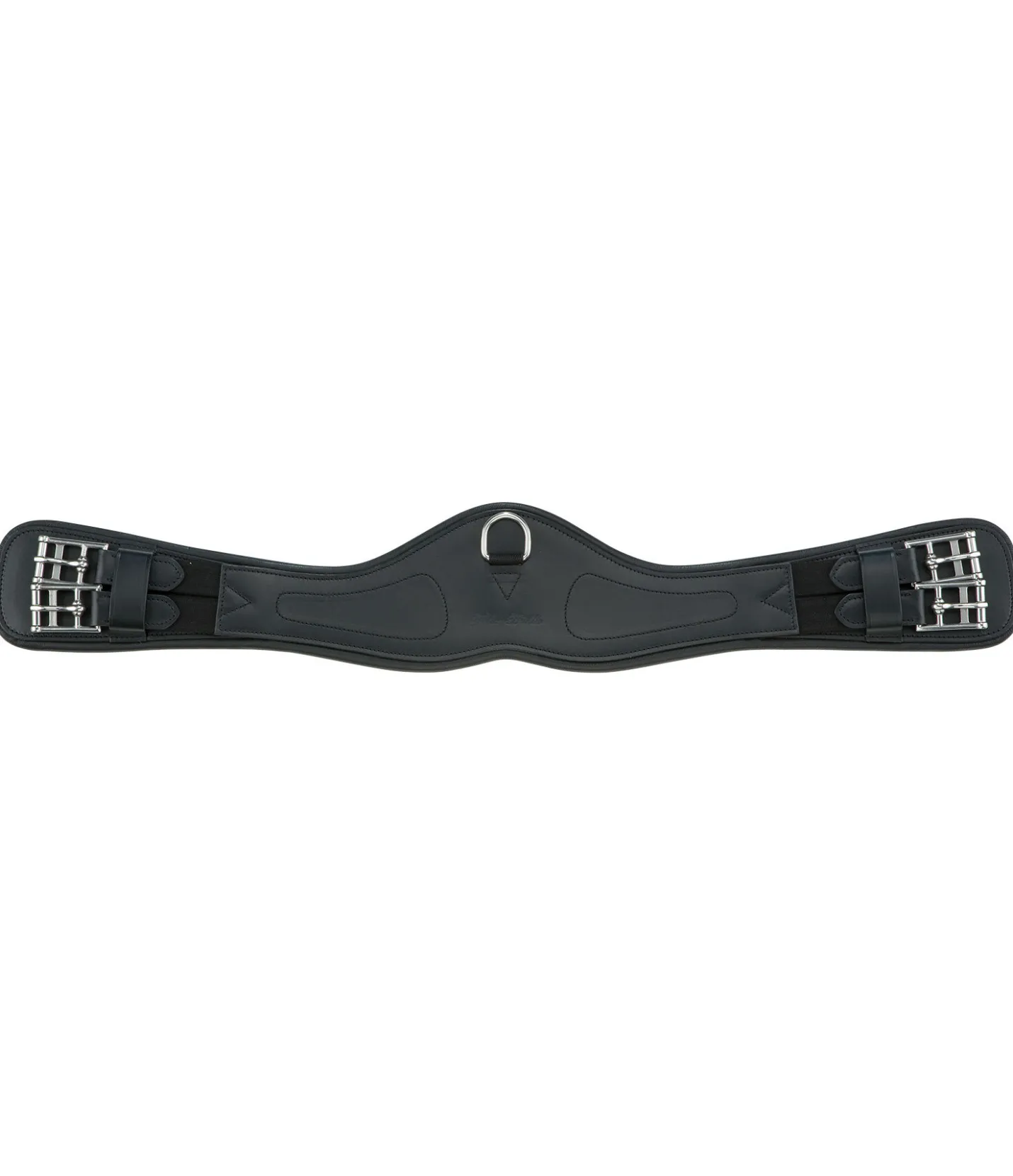Felix Bühler Sangle courte en cuir véritable Anatomical noir Outlet