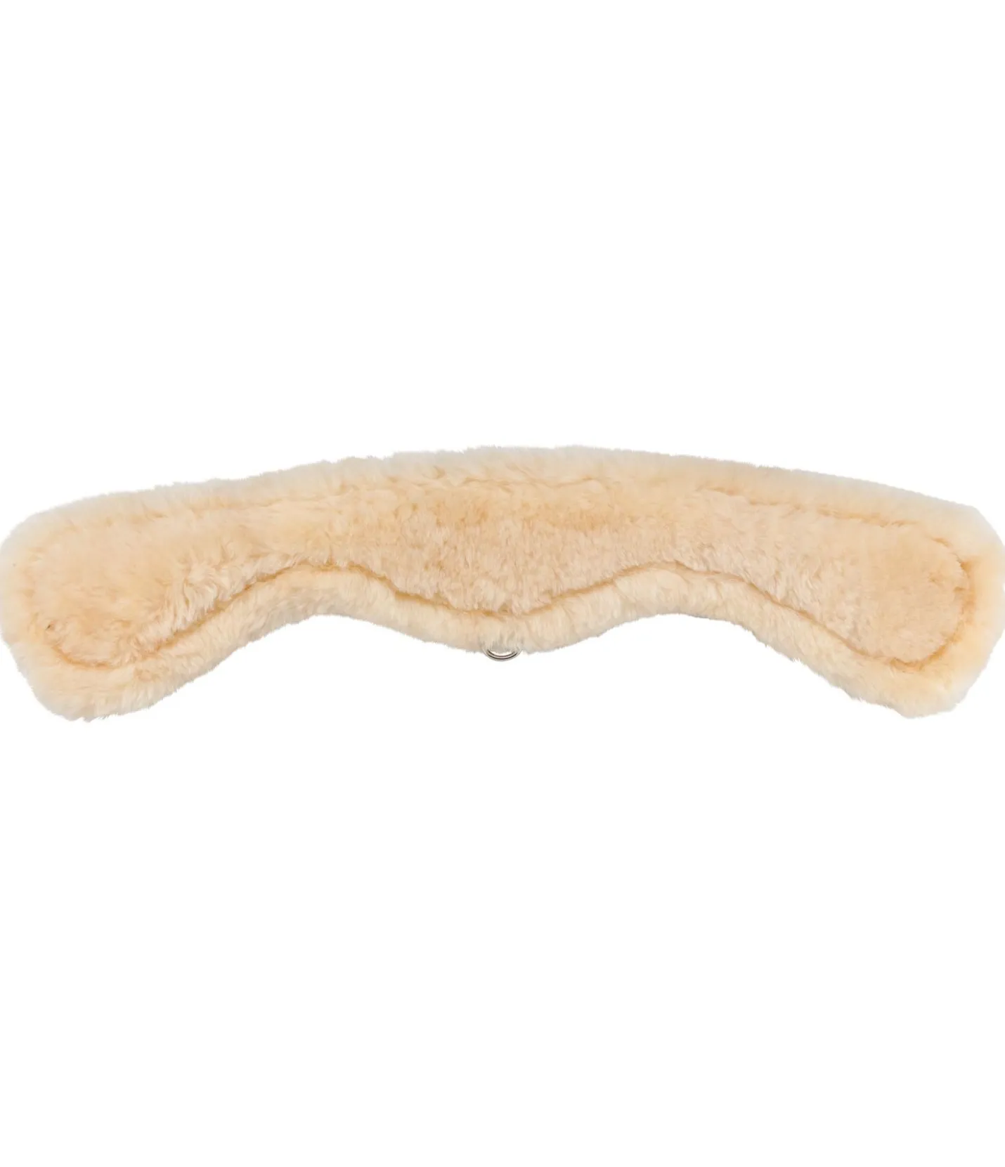 Felix Bühler Sangle courte en véritable fourrure d'agneau Circle nature Hot