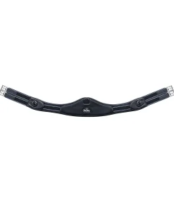 Felix Bühler Sangle demi-lune en cuir doux noir New