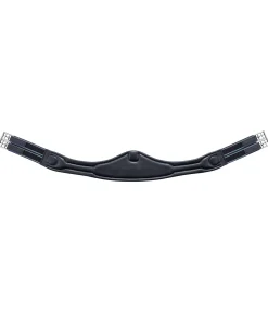 Felix Bühler Sangle demi-lune en cuir doux noir New