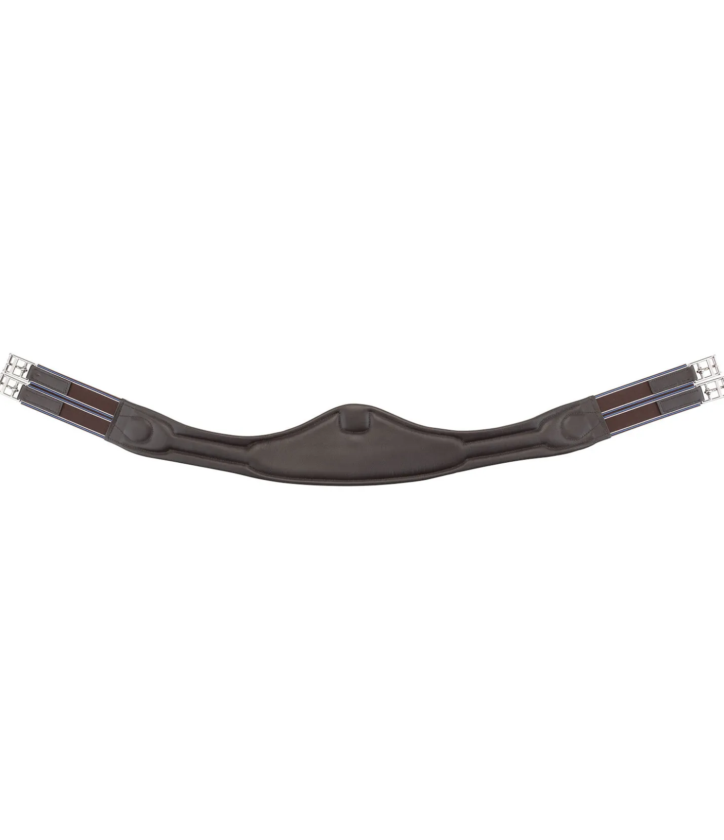 Felix Bühler Sangle demi-lune en cuir doux brun Clearance