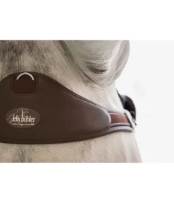 Felix Bühler Sangle demi-lune en cuir doux brun Clearance
